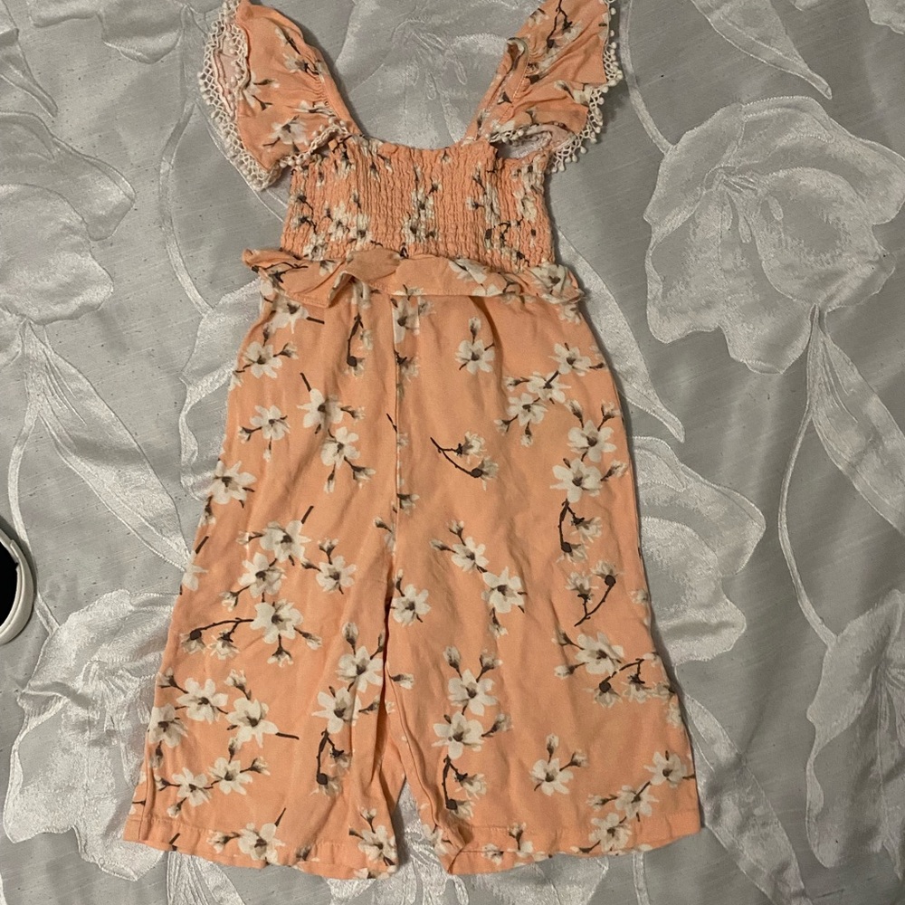 Girls jumpsuit worn once